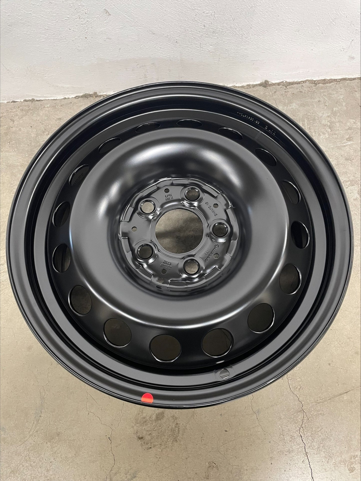 Genuine Mercedes-Benz 447 Vito, 16" Steel Wheel Rim, Black, A44740101019090