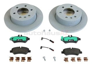 Genuine Mercedes-Benz Rear 3.5T Brake Disc & Pads Kit, 906 Sprinter