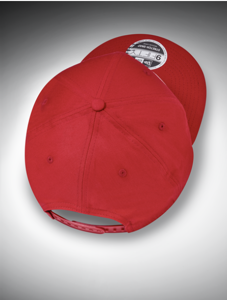 Cap, AMG red, cotton / elastane
