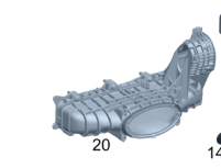 Genuine Mercedes-Benz, Inlet Manifold, WDB906, 651 Engine, A6510903037