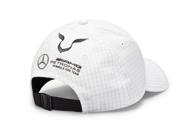 Cap, Lewis Hamilton, Mercedes-AMG F1 white, polyester