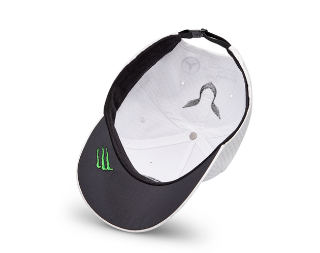 Cap, Lewis Hamilton, Mercedes-AMG F1 white, polyester