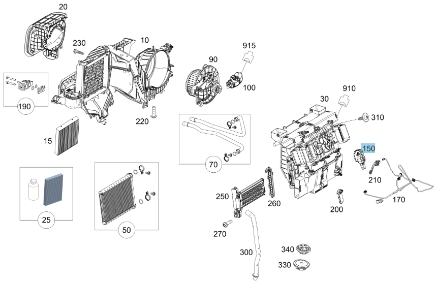 Mercedes-Benz Stepper Motor, For 907/910 Sprinter, A0009065913