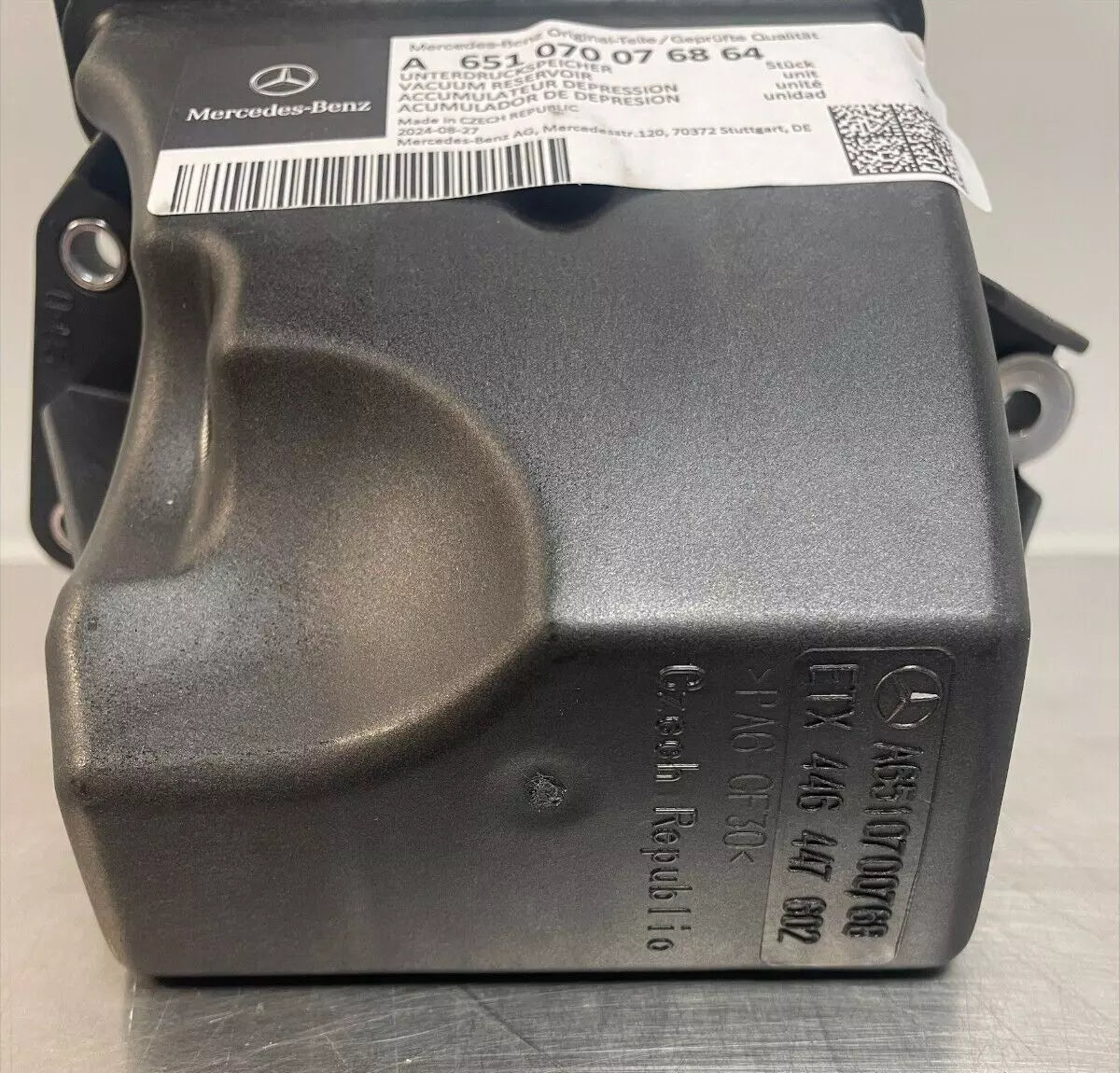 Mercedes-Benz Vacuum Reservoir, OM651 Engine, A6510700768