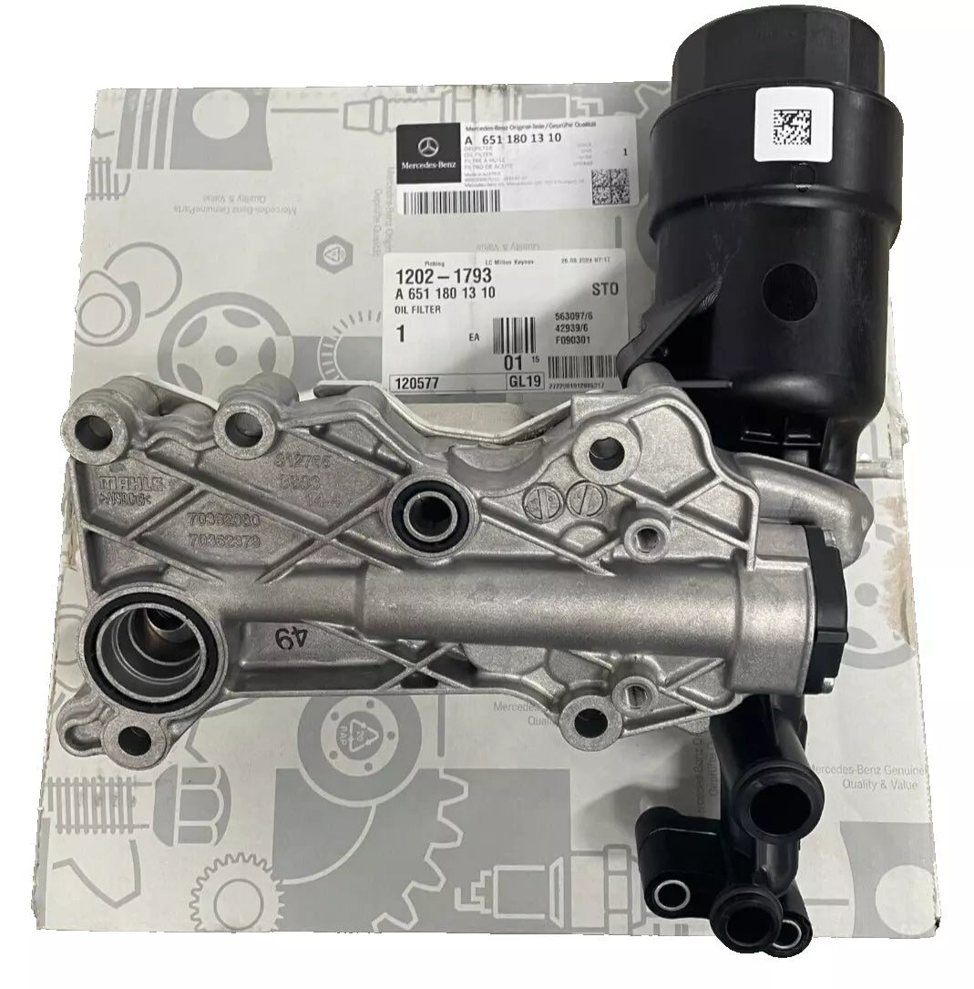 Mercedes-Benz Oil Filter Housing & Cooler, OM651 Engine, A6511801310