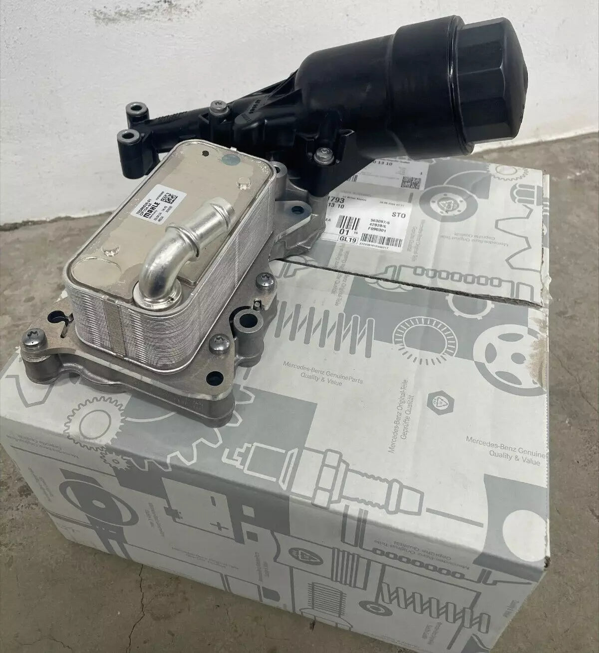 Mercedes-Benz Oil Filter Housing & Cooler, OM651 Engine, A6511801310