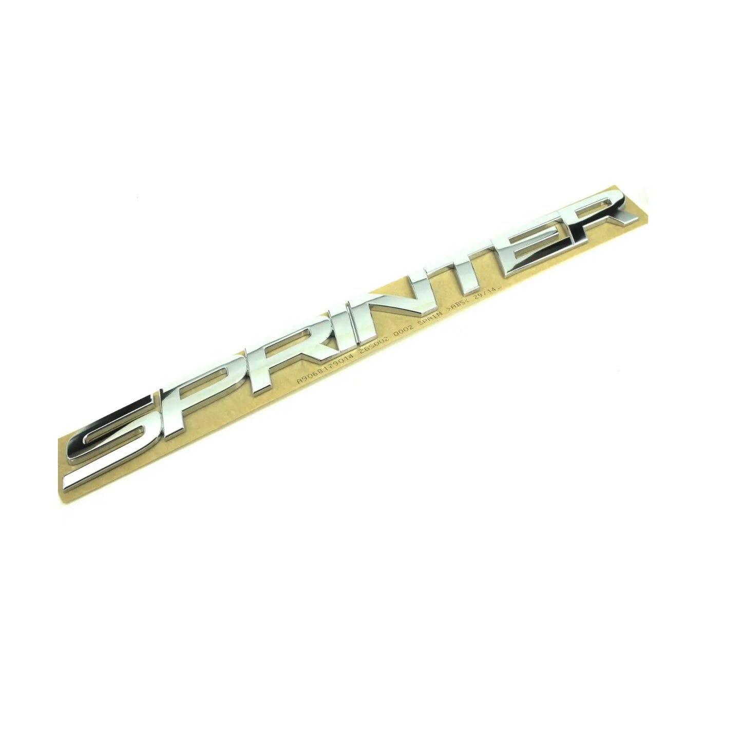Mercedes-Benz Sprinter 906/907/910, Rear Door Badge Lettering