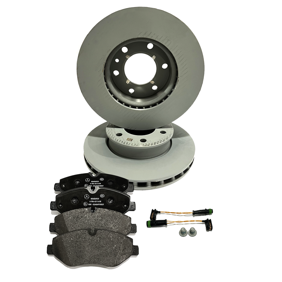 Genuine Mercedes-Benz 906/907/910 Sprinter Front Brake Discs & Pad Kit