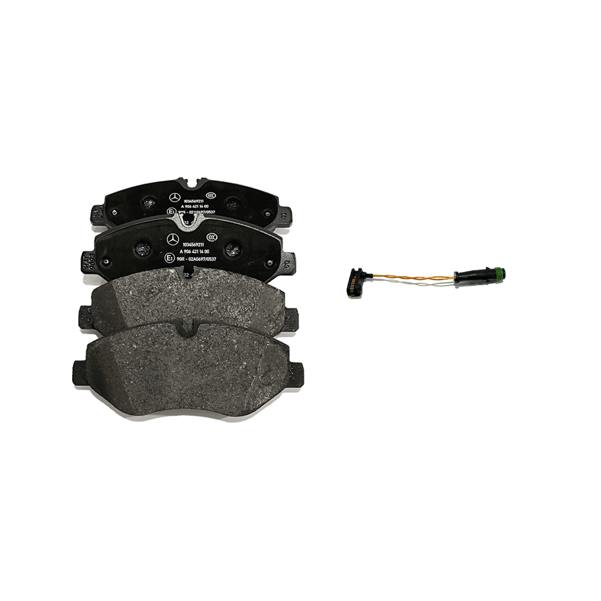 Genuine Mercedes-Benz 907/910 Sprinter Front Brake Pads & Sensor - A9074208101