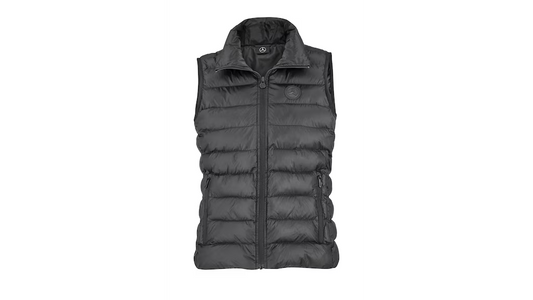 Mercedes-Benz Women's Quilted Gilet, Black