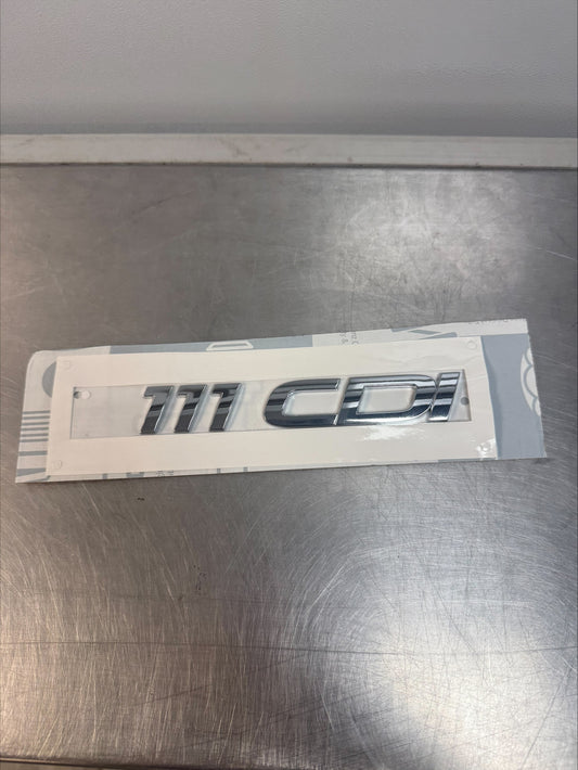 Genuine Mercedes-Benz 111 CDI Vehicle Badge, For 447 Vito, A4478170214