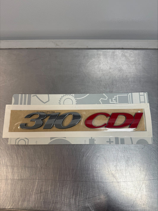 Genuine Mercedes-Benz 310 CDI Vehicle Badge, A9068174914