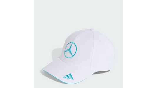 Mercedes-Benz Formula One, George Russell Baseball Cap, White, Adidas, B67998375
