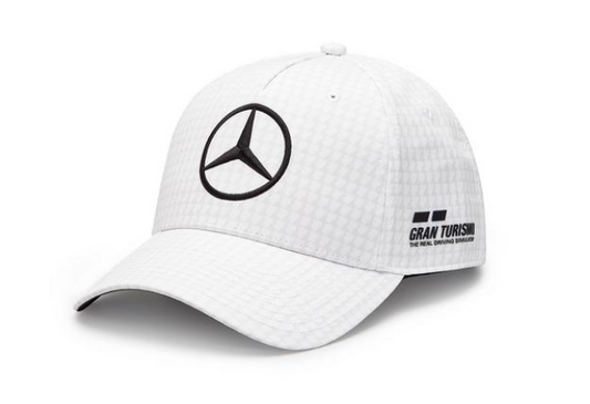 Cap, Lewis Hamilton, Mercedes-AMG F1 white, polyester