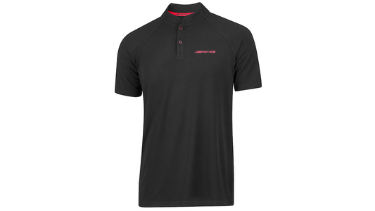 Mercedes-Benz Clothing Men's Black/Red AMG Polo Shirt