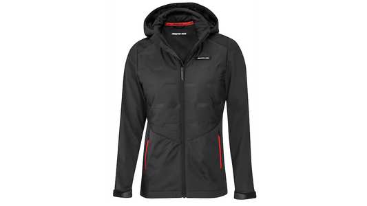 Mercedes-Benz Clothing Women's AMG Black/Red Hybrid Jacket