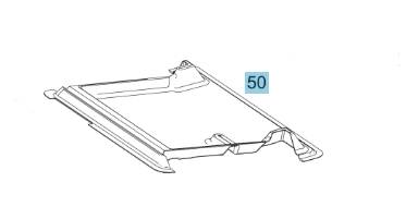 Genuine Mercedes-Benz Sprinter, WDB910, Rear Floor Covering, A91068479007Q98
