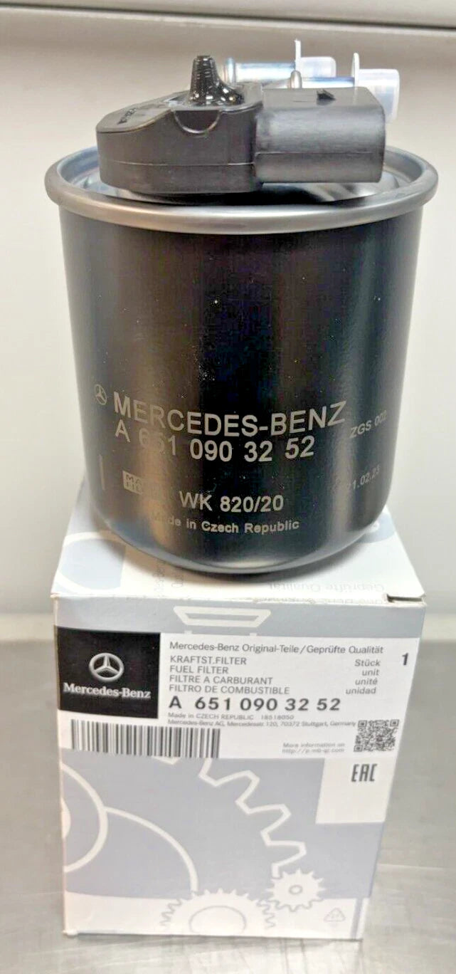 Genuine Mercedes-Benz Fuel Filter, For 447 Vito, OM651 Engine, A6510903252