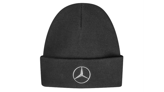 Mercedes-Benz Knitted Hat, Black, Winter, B66959604