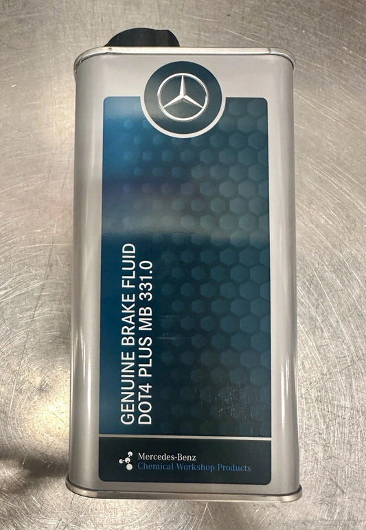 Genuine Mercedes-Benz Dot 4 Brake Fluid, MB331.0, 1L