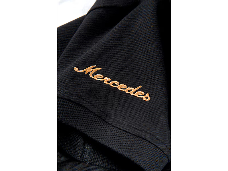 Mercedes-Benz Clothing Women's Black Polo Shirt