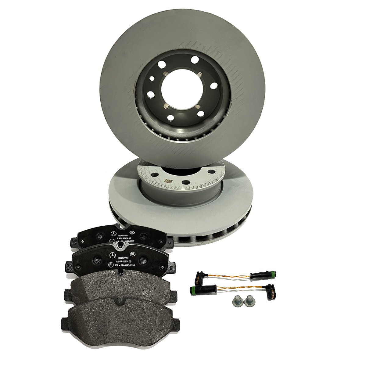 Mercedes-Benz Sprinter Front Brake Pads & Discs Kit - 2 to 4 Tonne